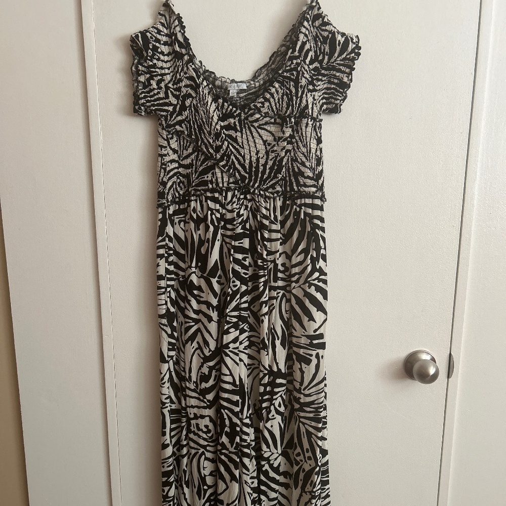 Off the Shoulder Maxi Jumpsuit